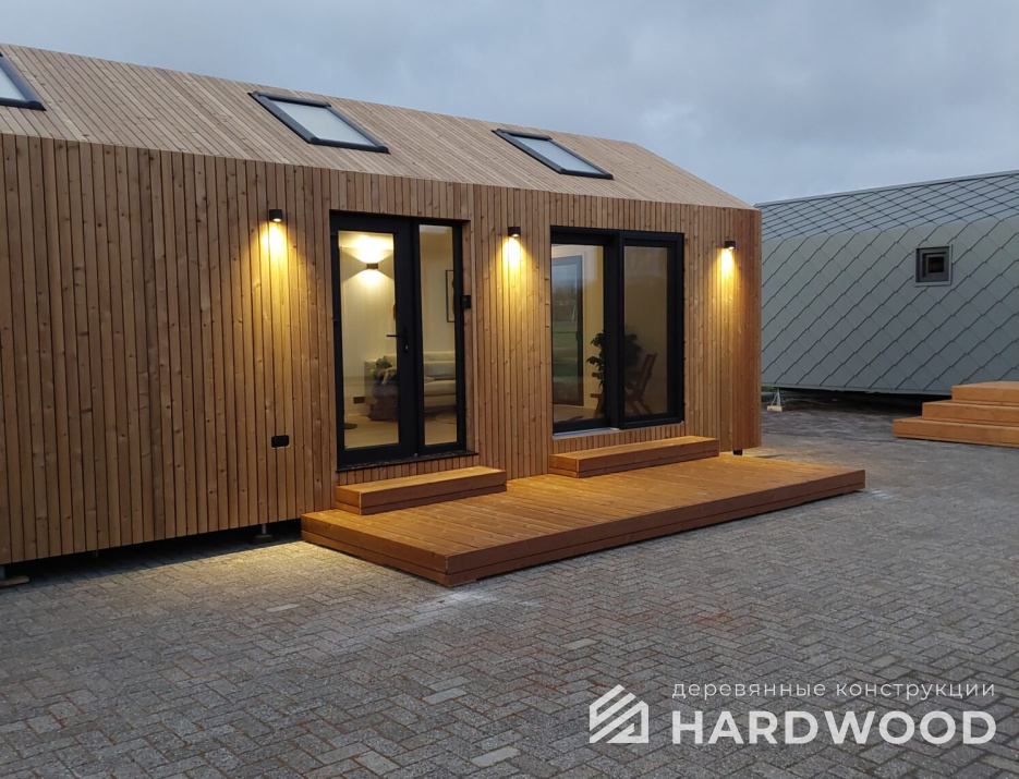 Беседка с гостевым домиком №14 - фото 1396