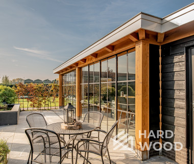 Застекленная беседка для дачи №26 - фото 1480