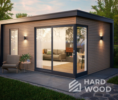 Беседка домик в стиле модерн №52 - фото 1672