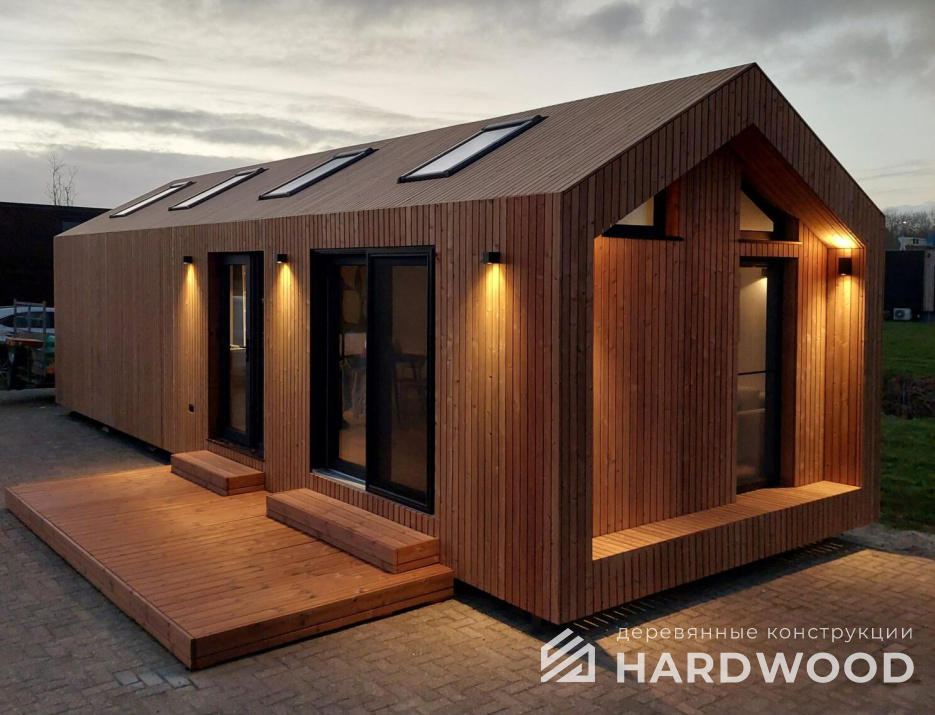 Беседка с гостевым домиком №14 - фото 1394